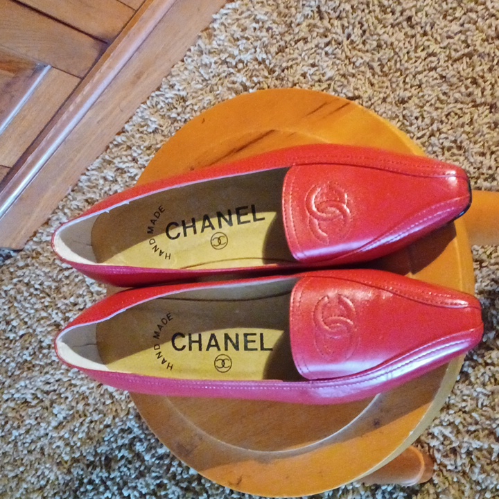 Chanel Red Heels